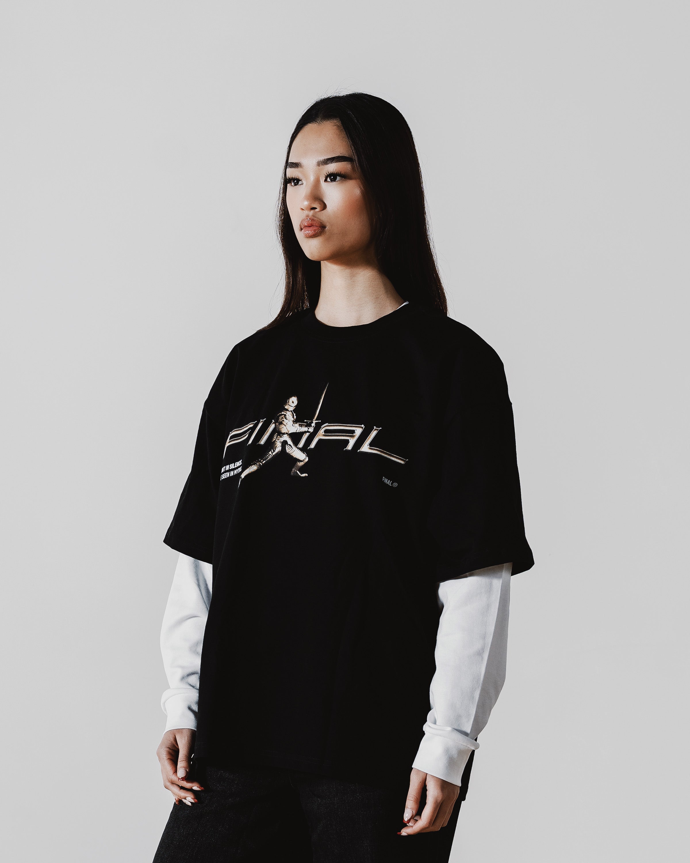 Gold Knight T-Shirt Black