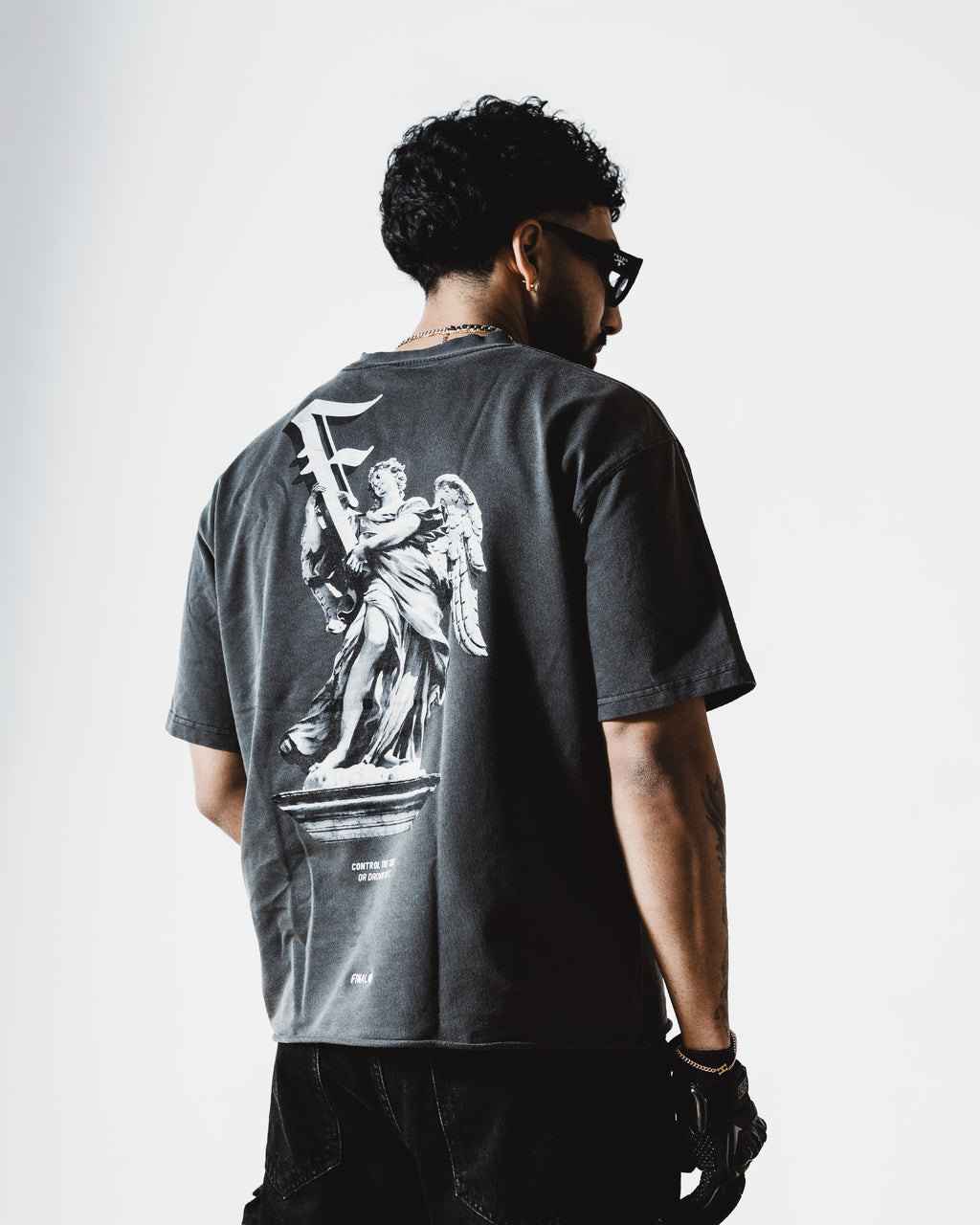 Final Angel Faded T-Shirt