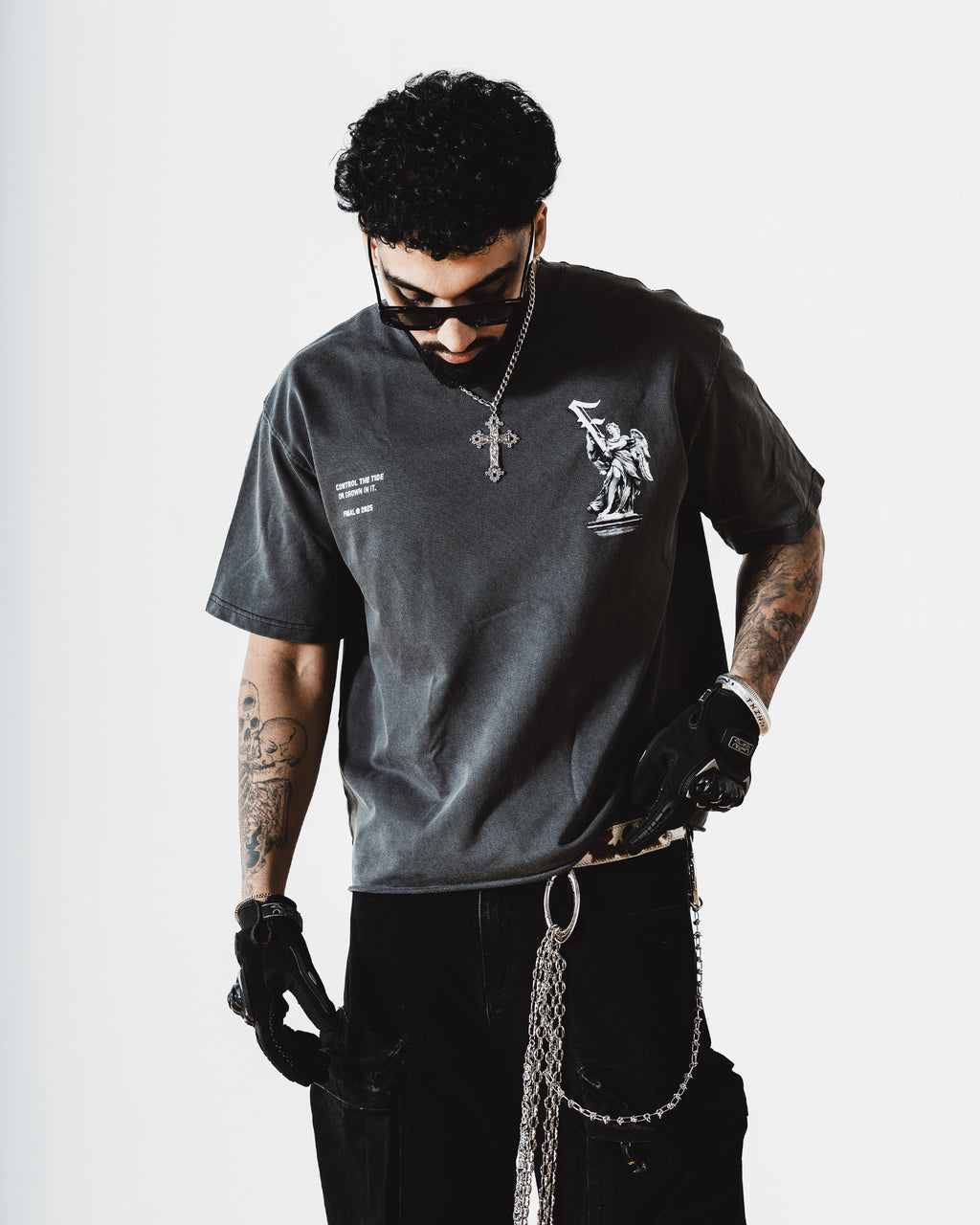 Final Angel Faded T-Shirt