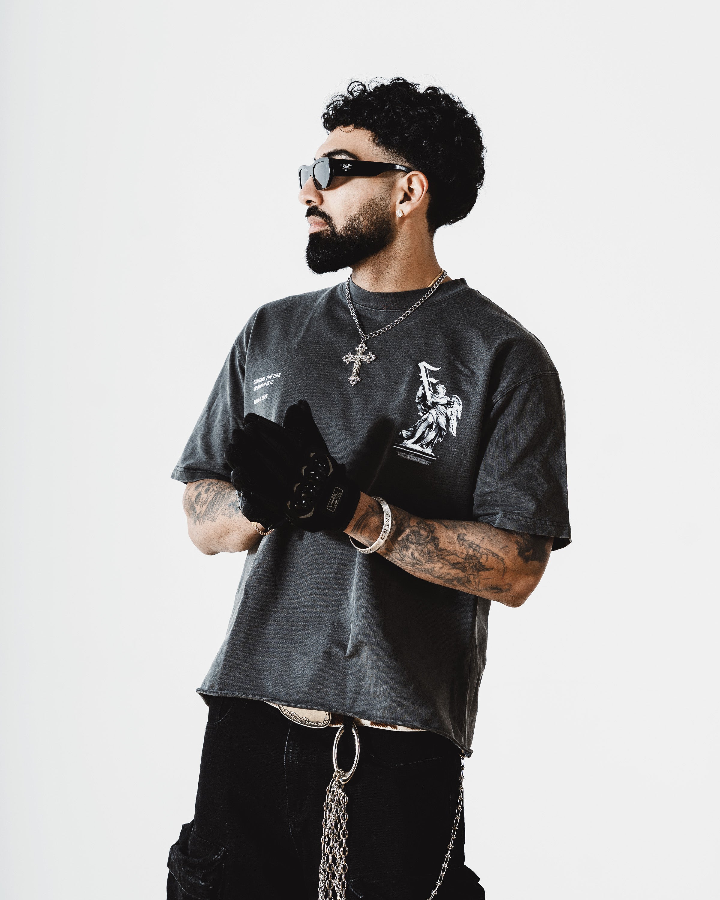 Final Angel Faded T-Shirt