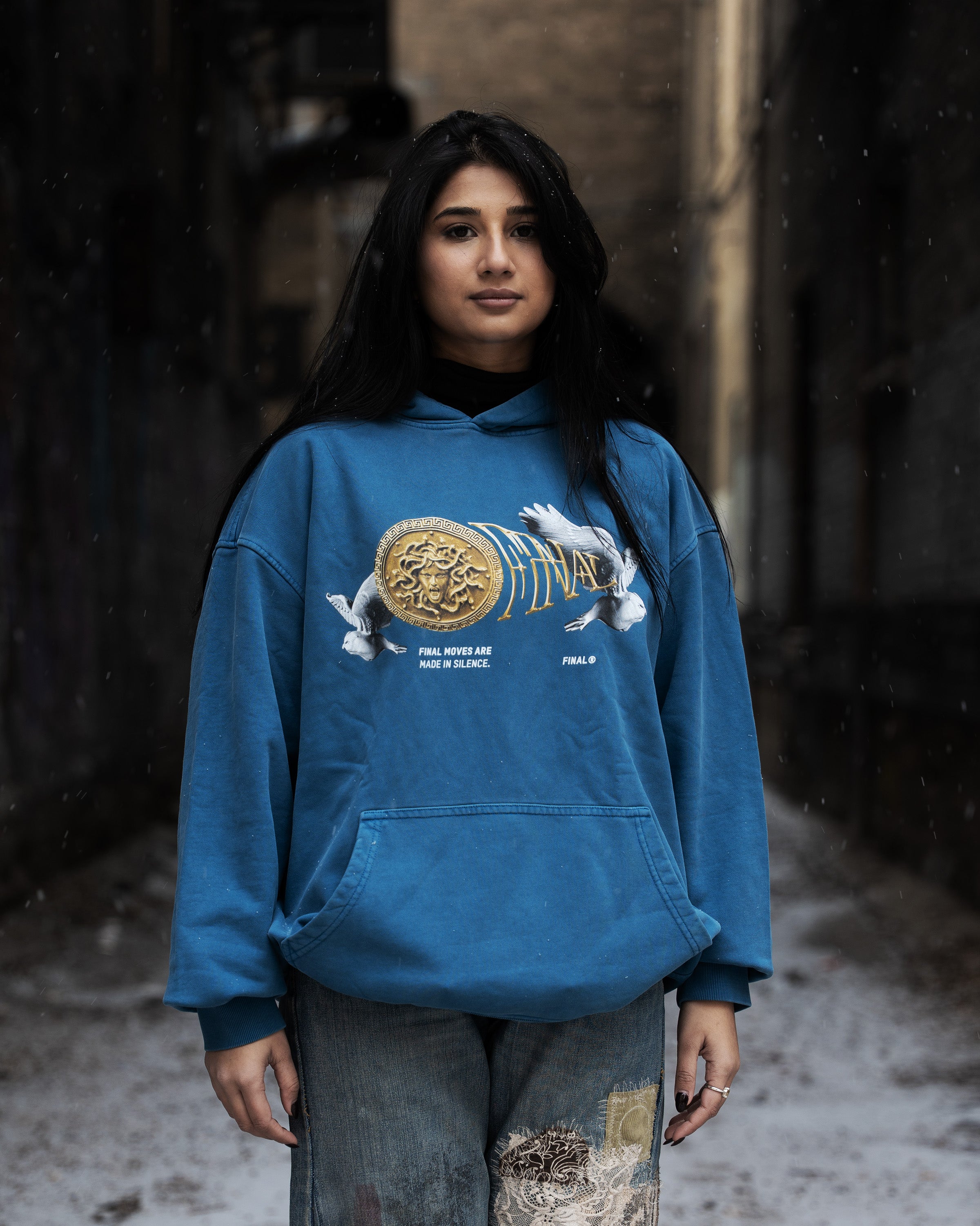 Gold Medusa Hoodie
