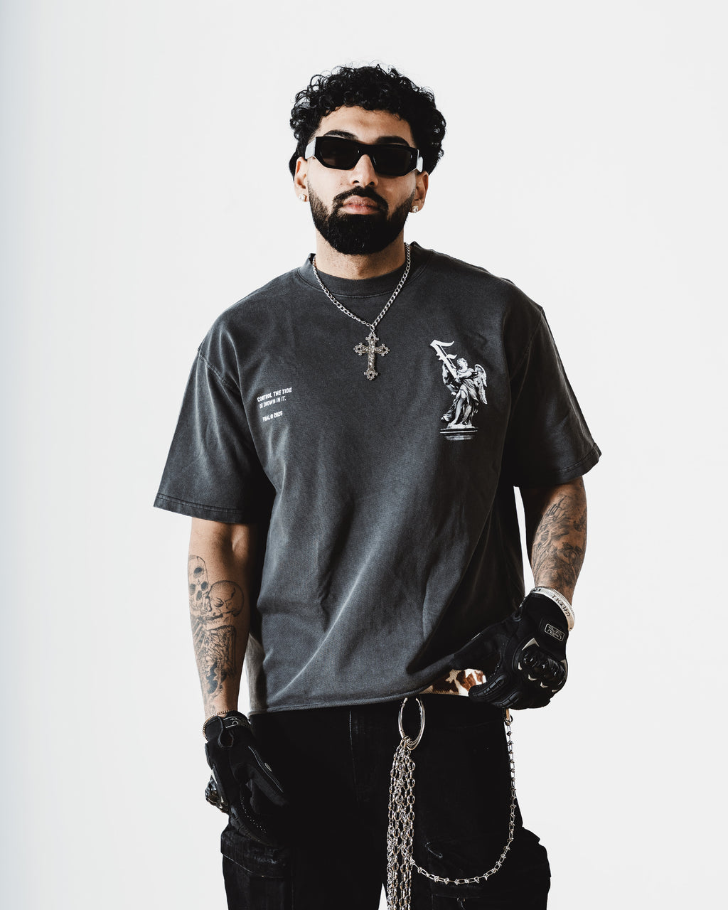 Final Angel Faded T-Shirt