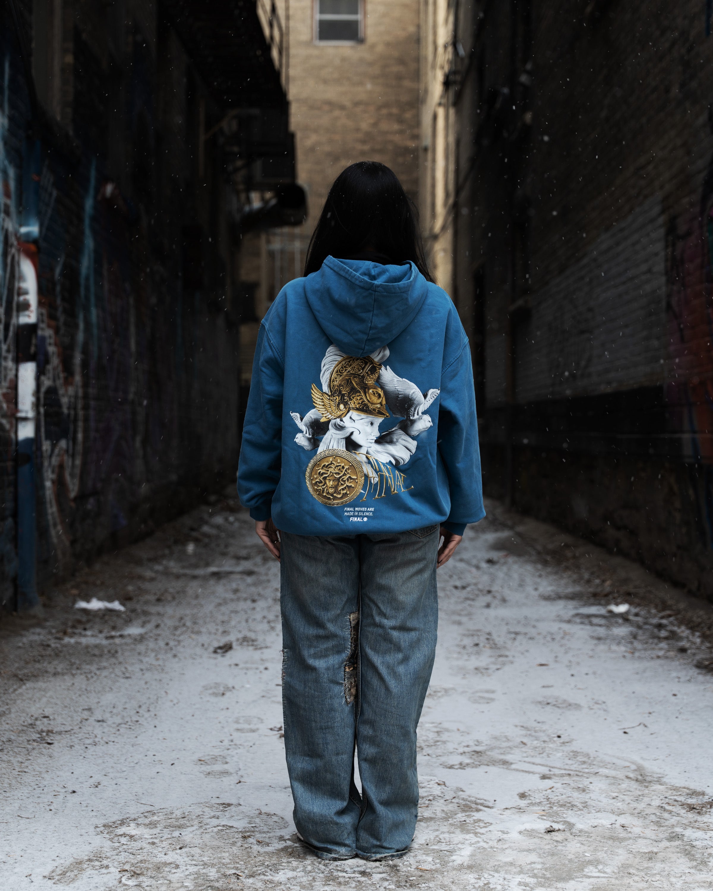 Gold Medusa Hoodie