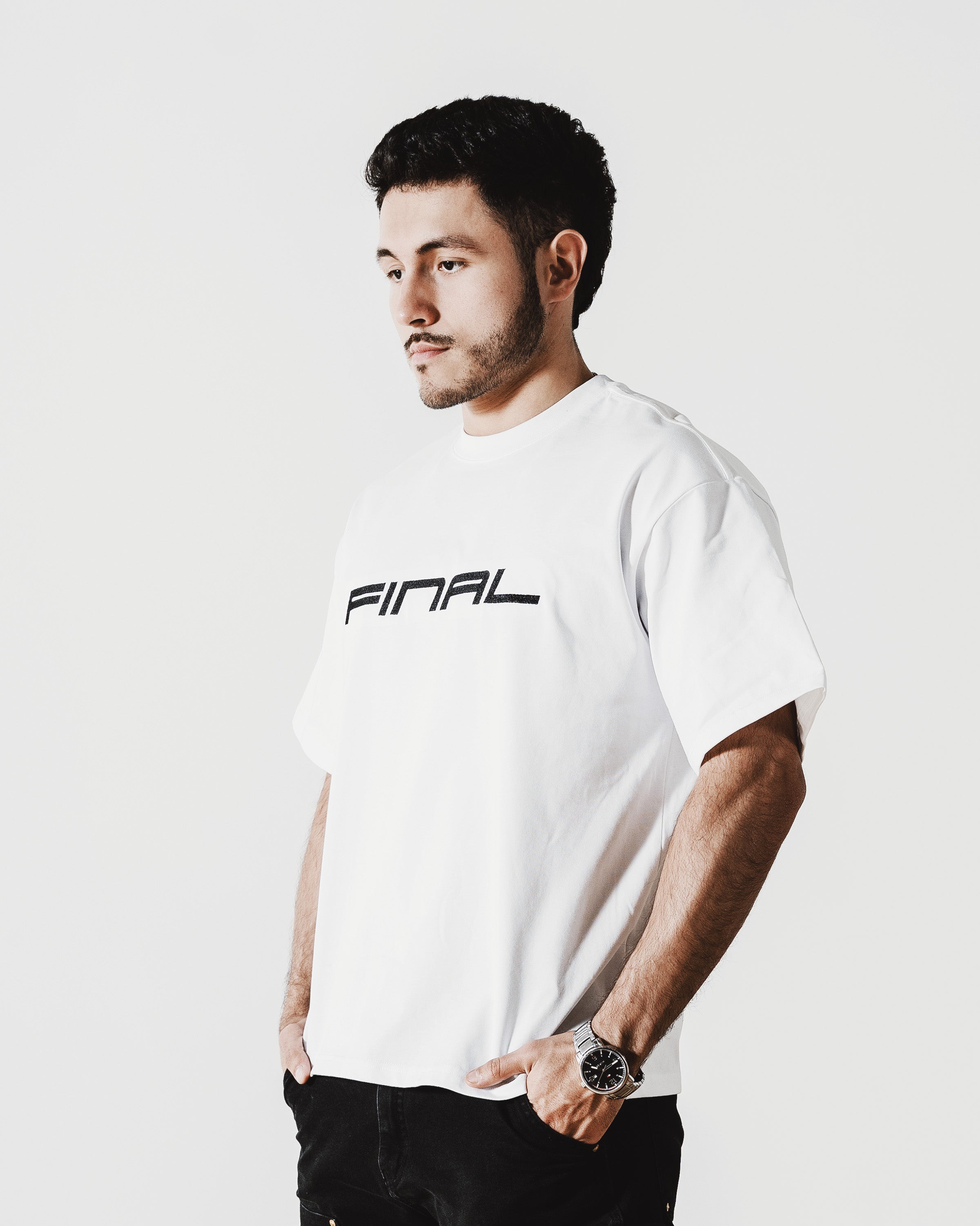 Final Logo Embroidered T-Shirt