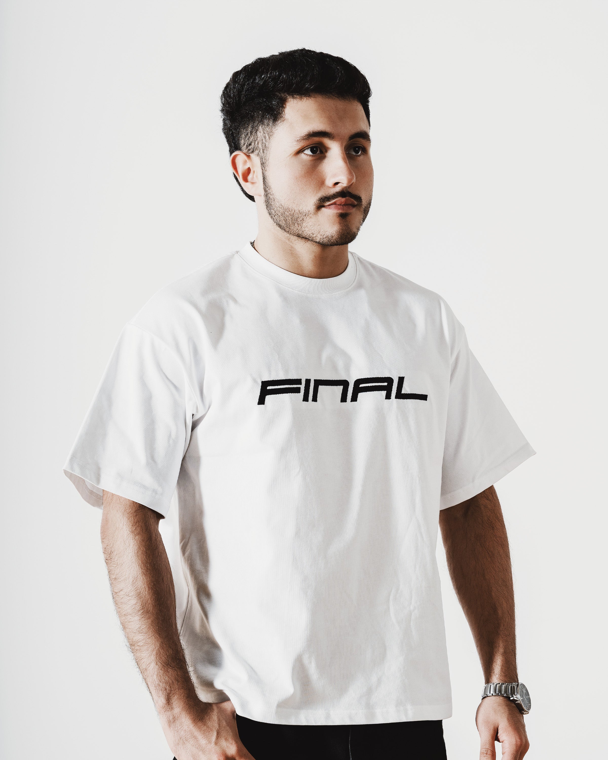 Final Logo Embroidered T-Shirt