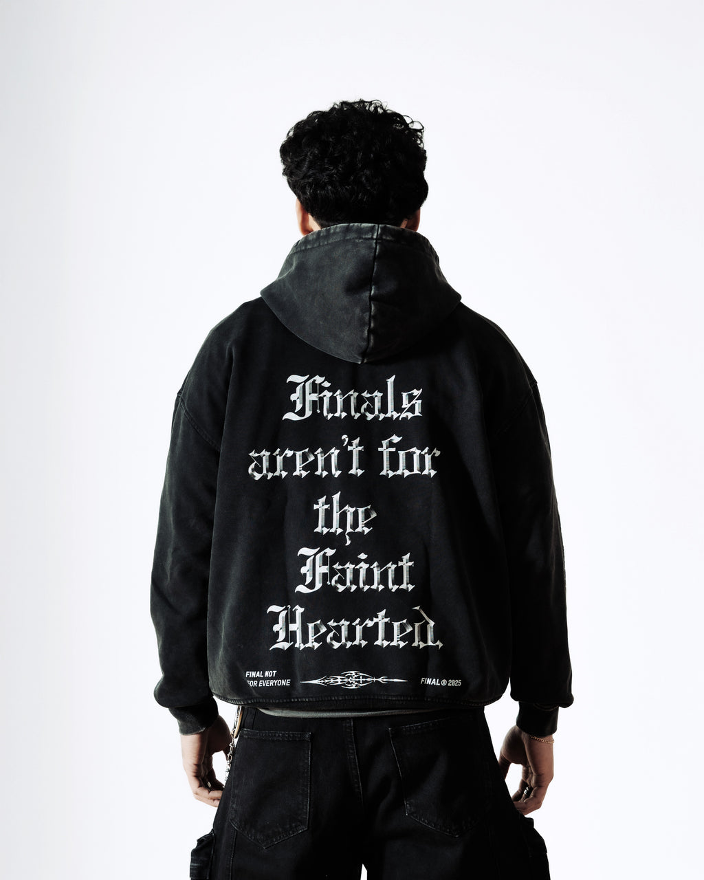 Goth Faded Hoodie