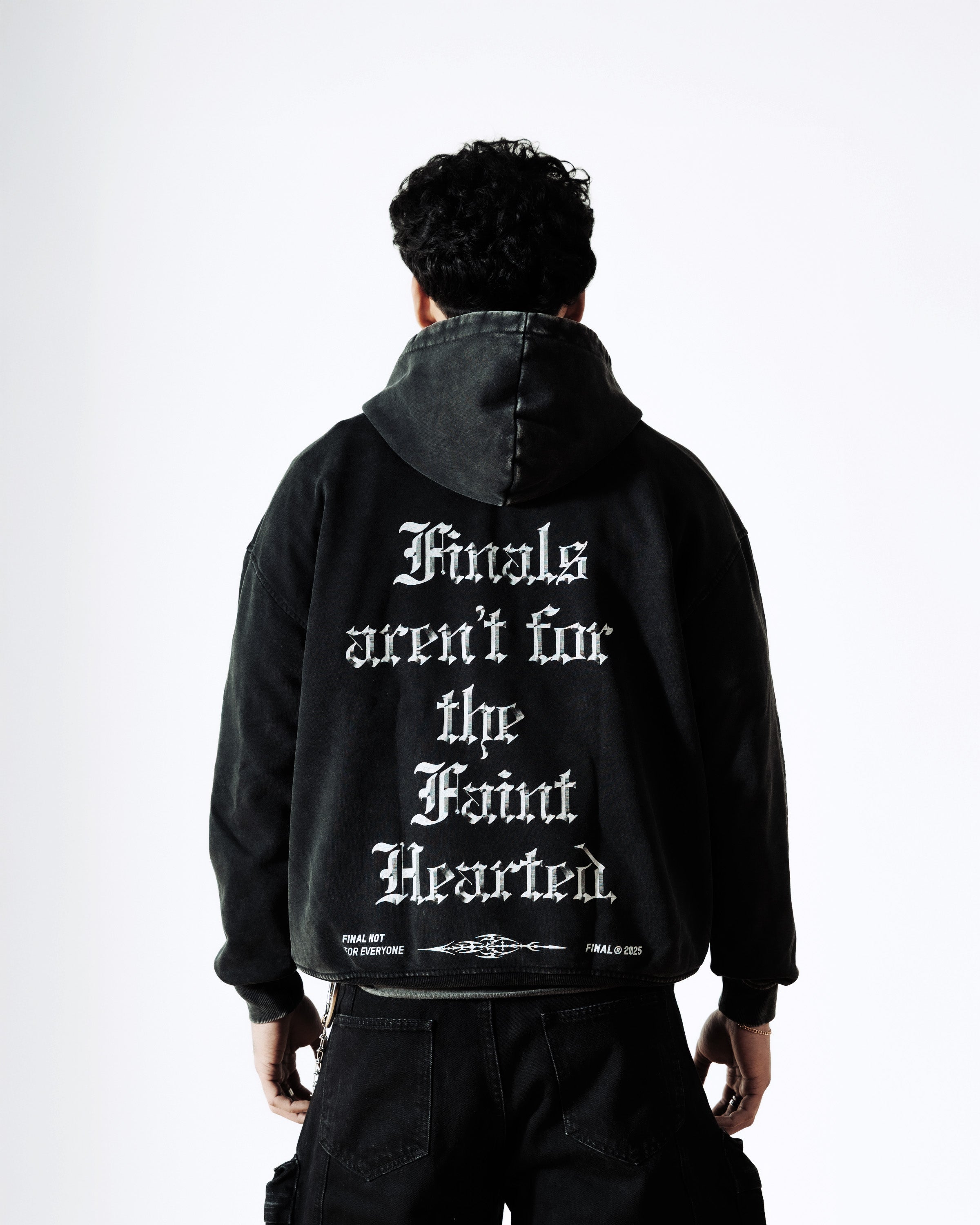 Goth Faded Hoodie