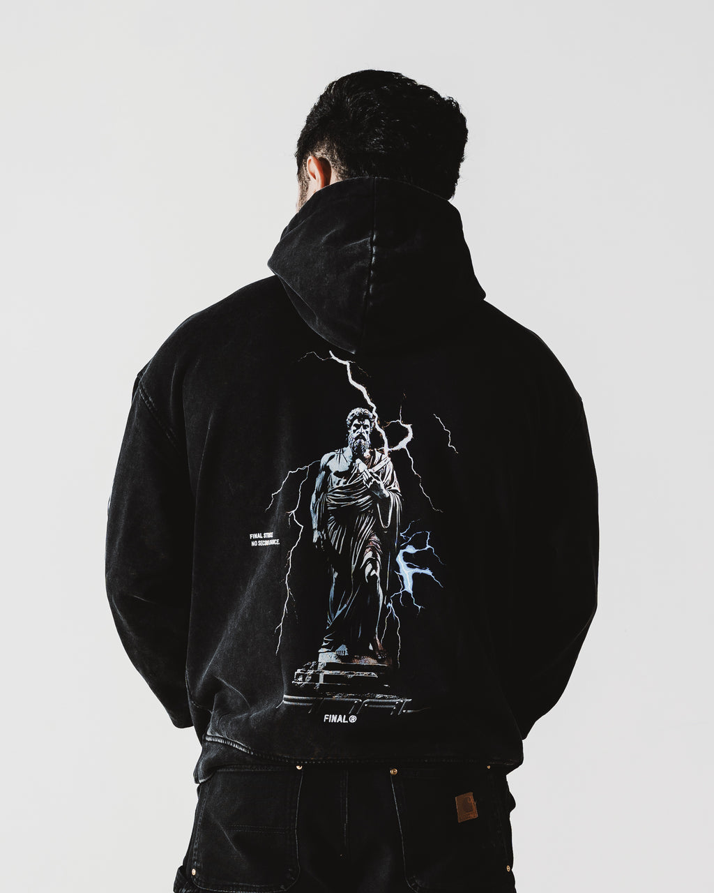 Lightning Faded Hoodie