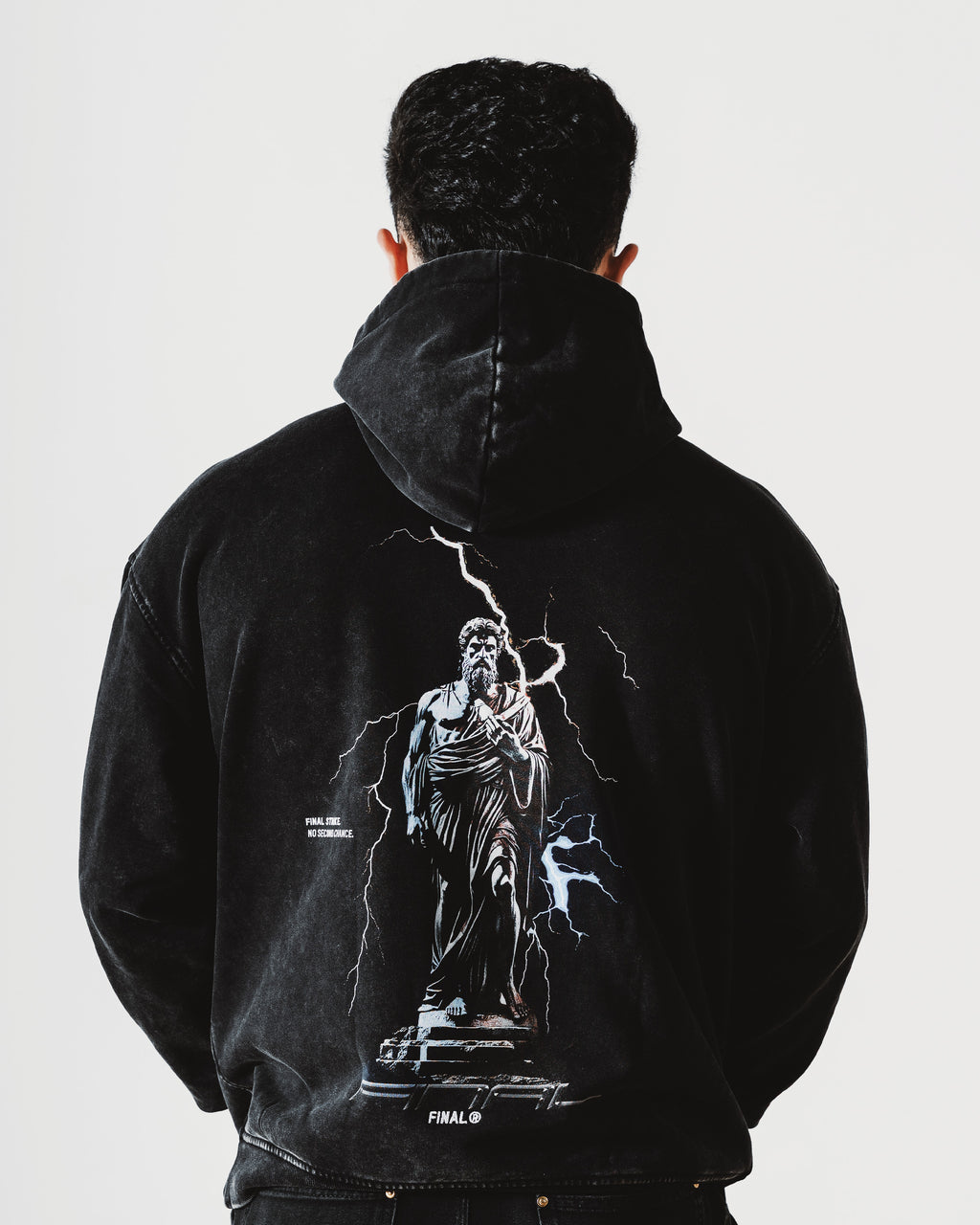 Lightning Faded Hoodie
