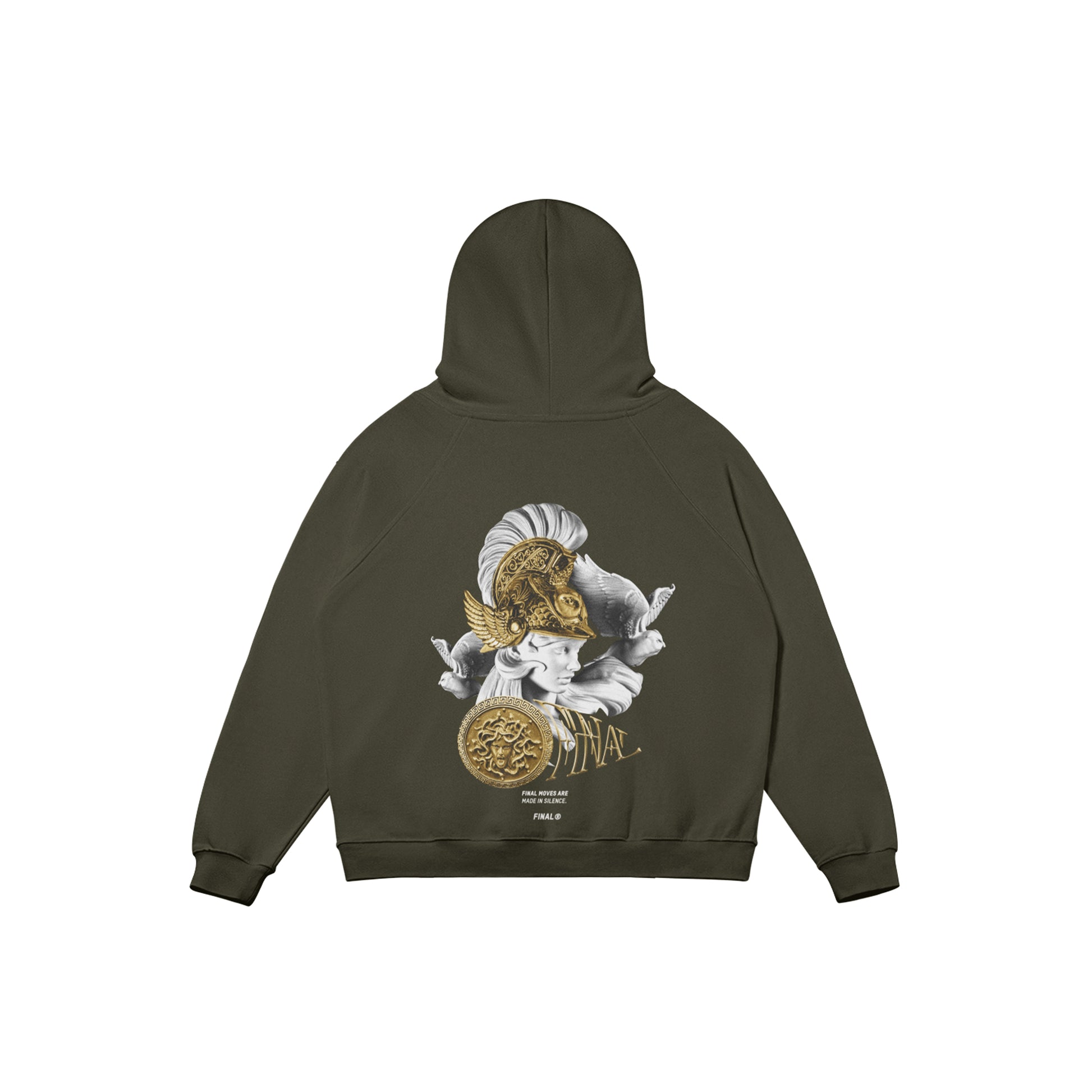 Gold Medusa Fleece Hoodie