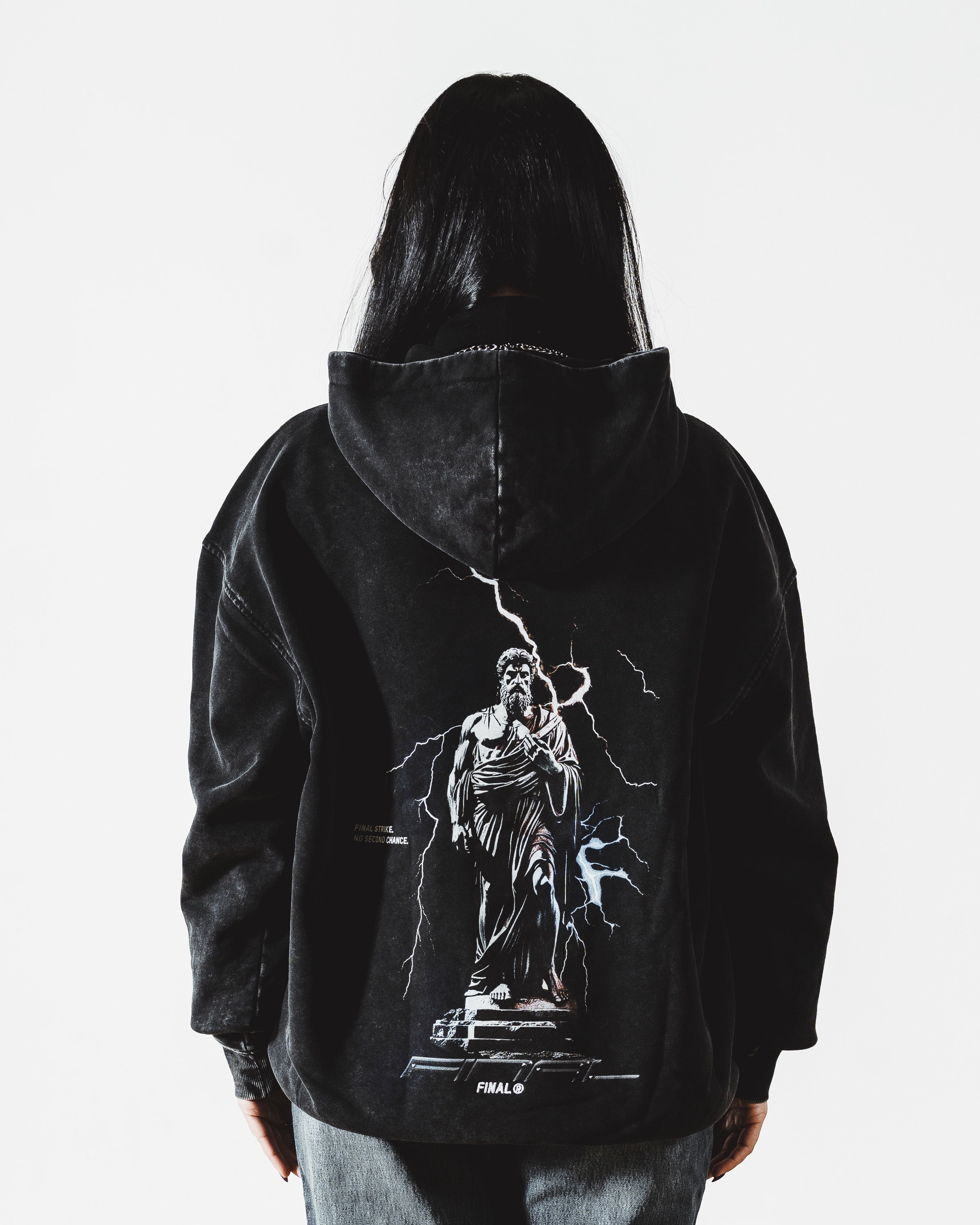 Lightning Faded Hoodie