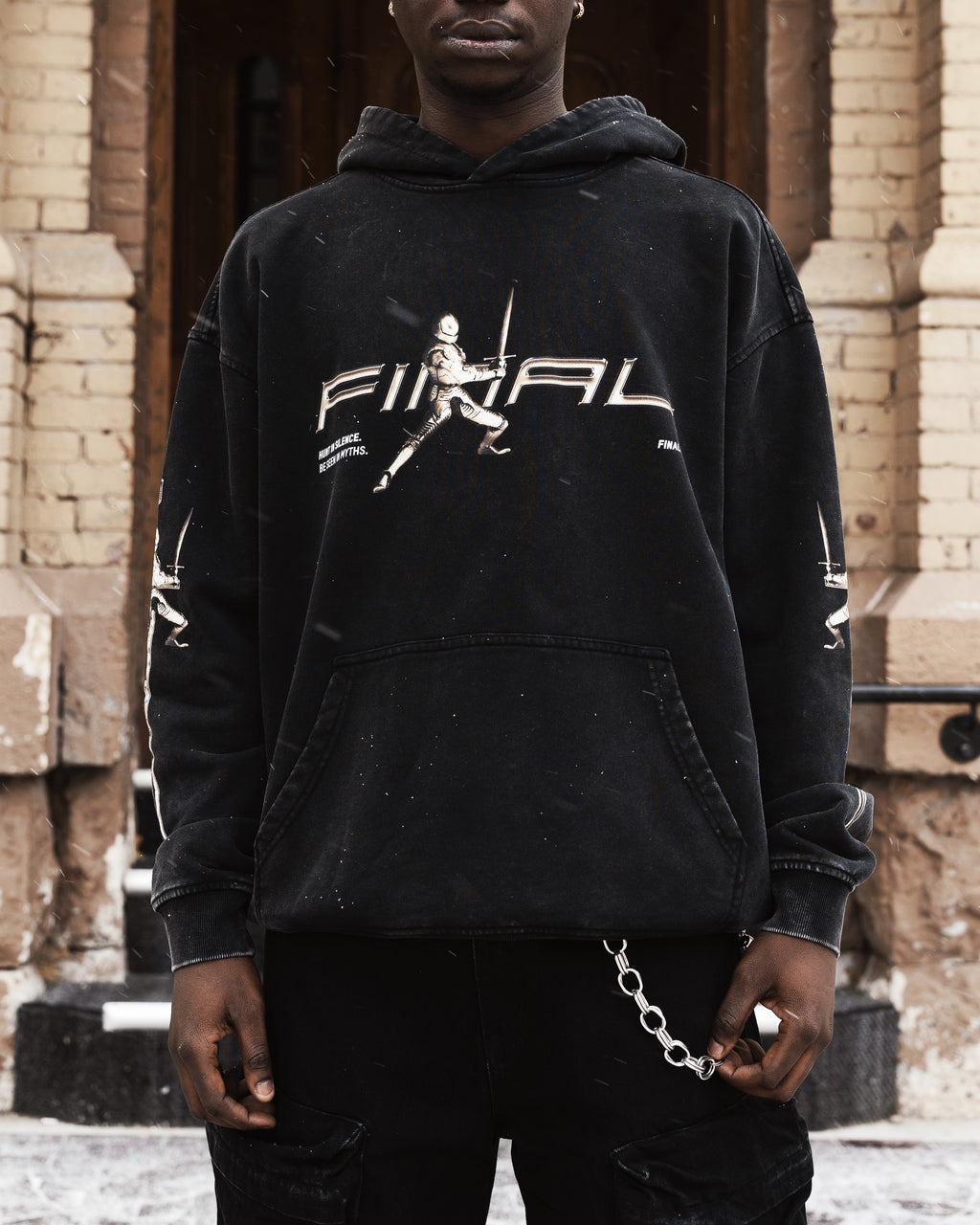 Gold Knight Faded Hoodie