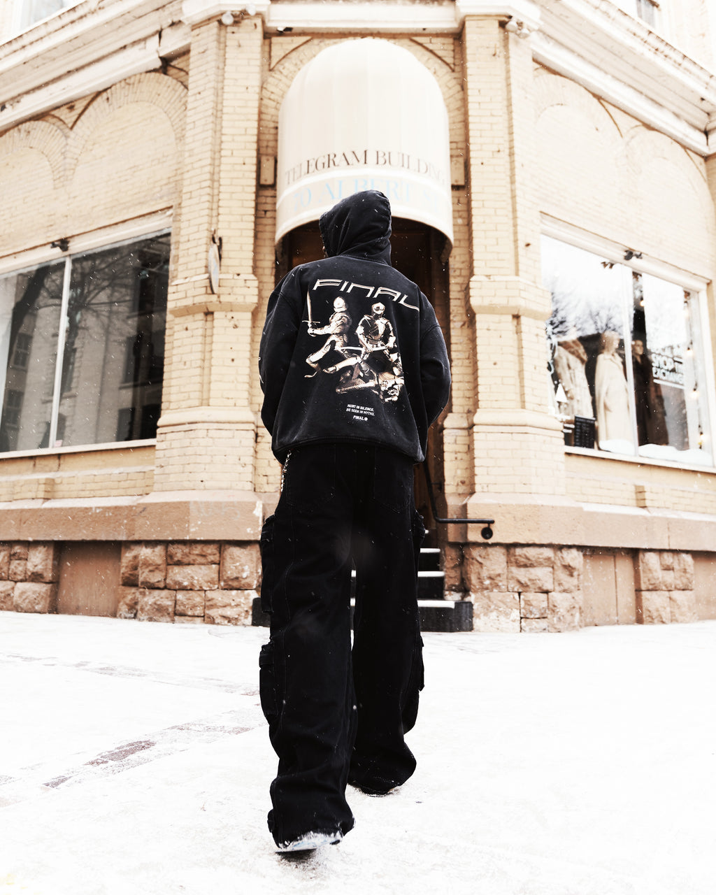Gold Knight Faded Hoodie
