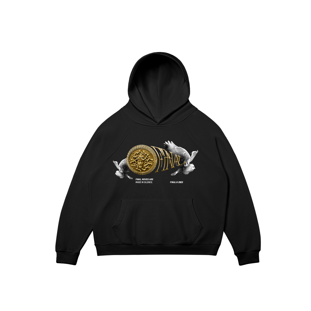 Gold Medusa Fleece Hoodie