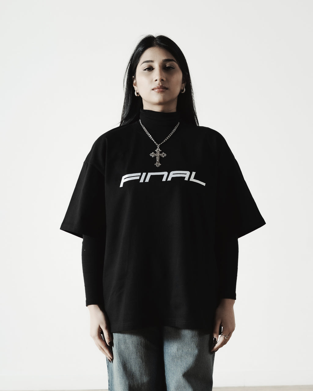 Final Logo Embroidered T-Shirt