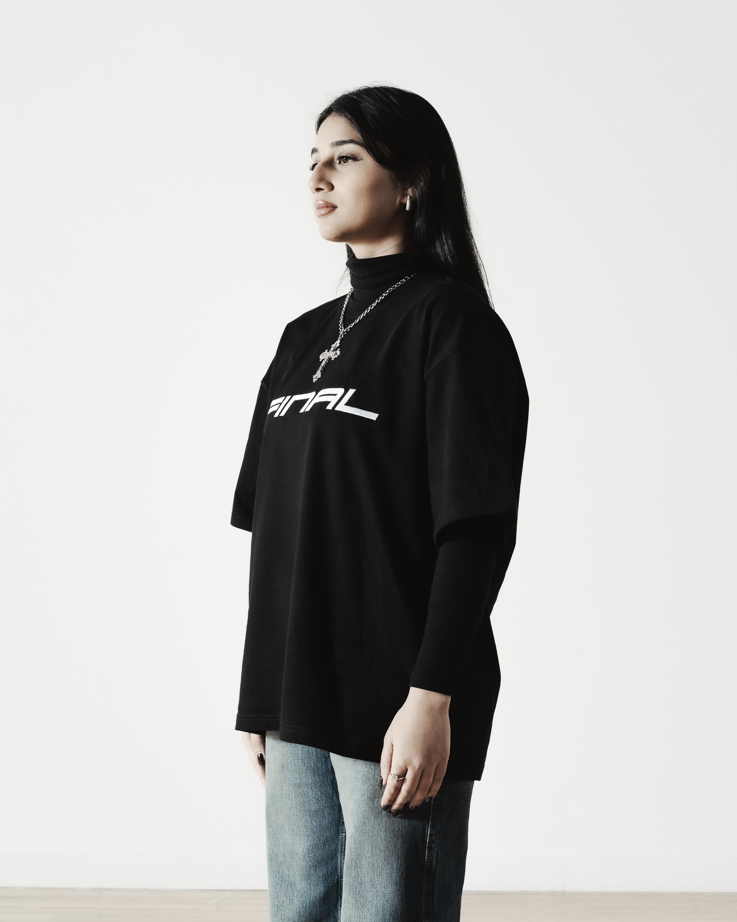 Final Logo Embroidered T-Shirt