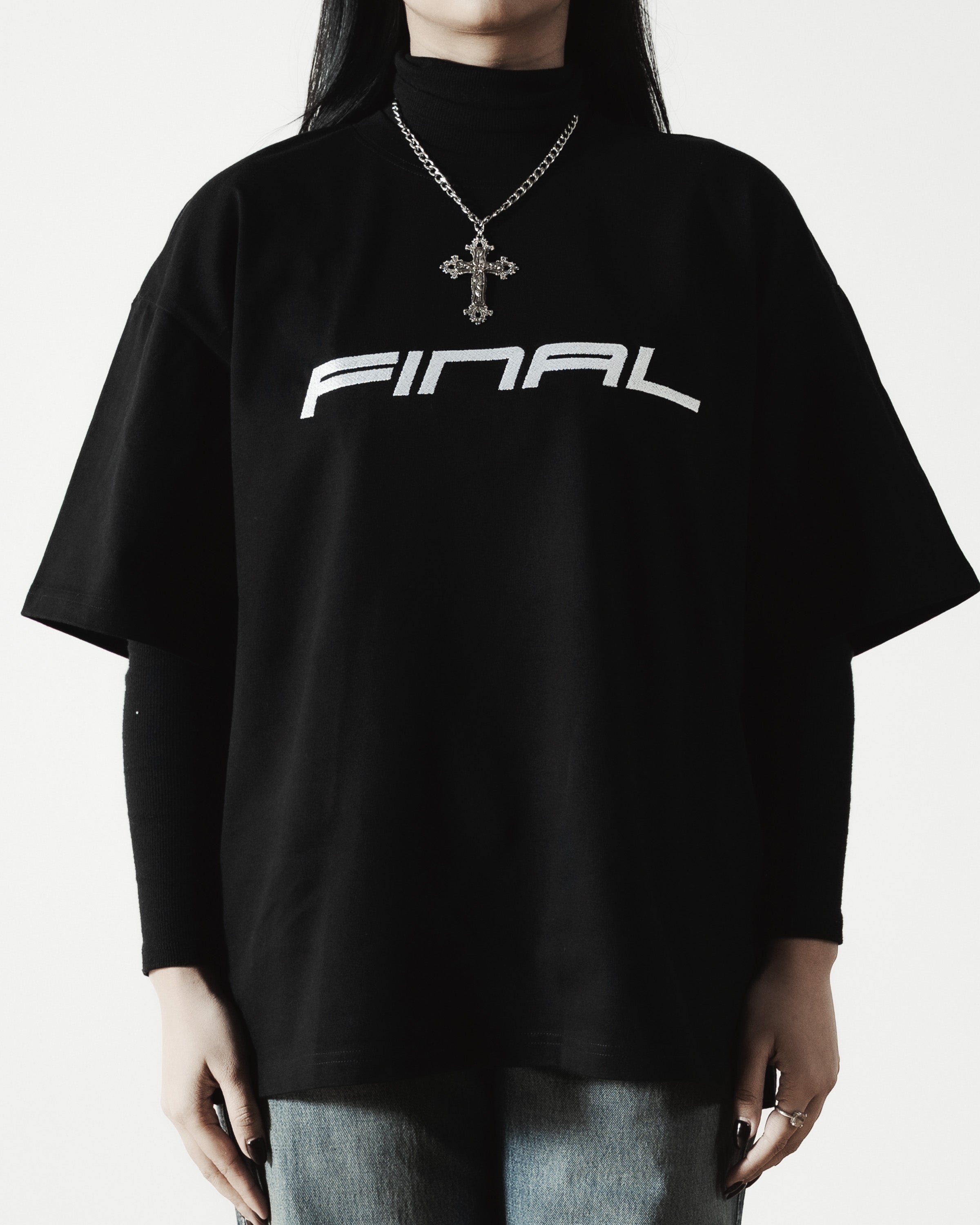 Final Logo Embroidered T-Shirt