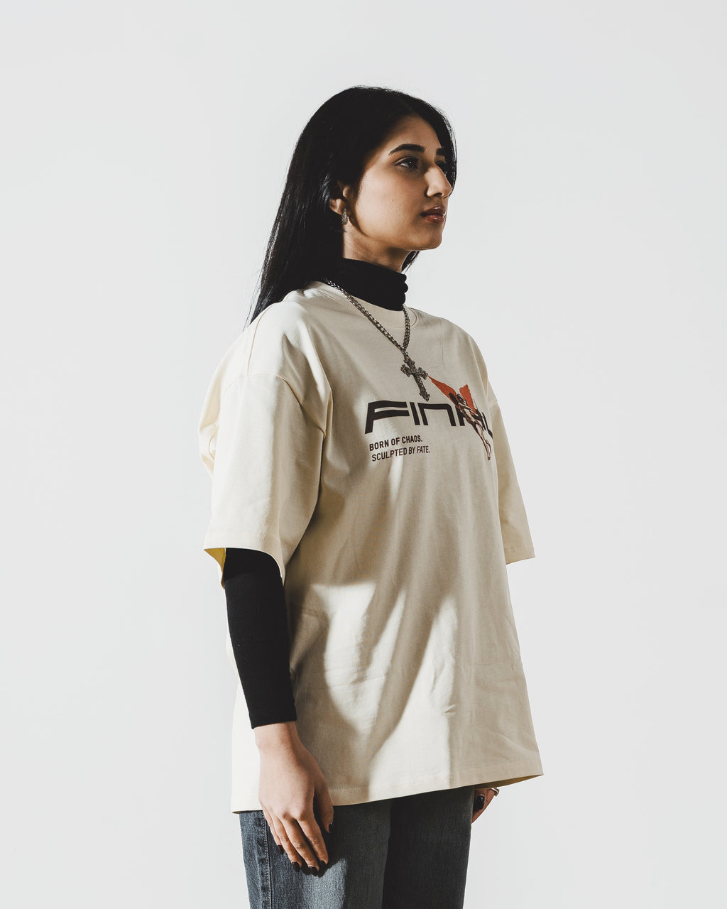 Final Angels T-Shirt Apricot