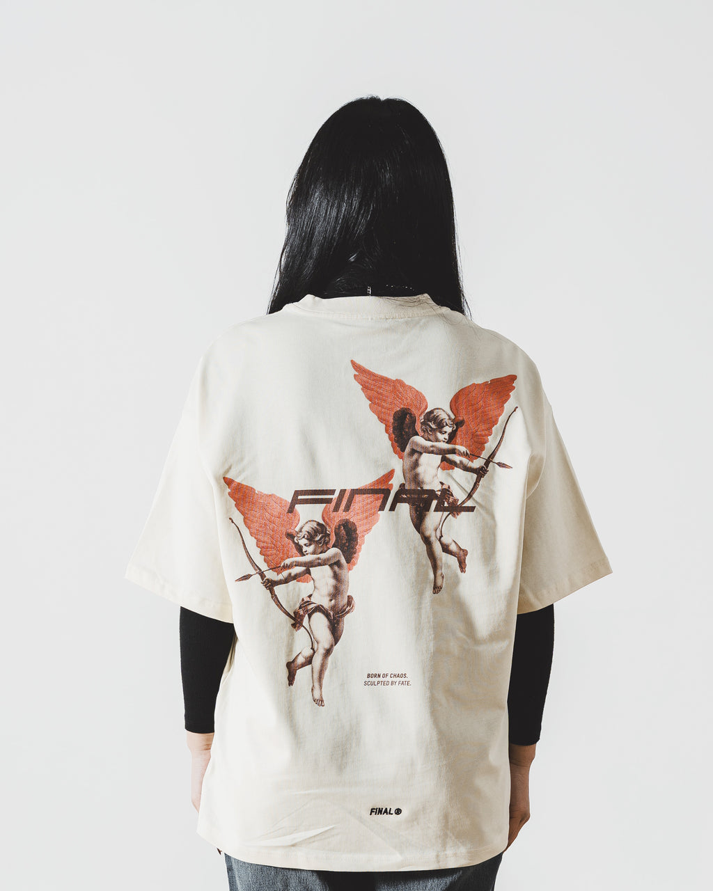 Final Angels T-Shirt Apricot