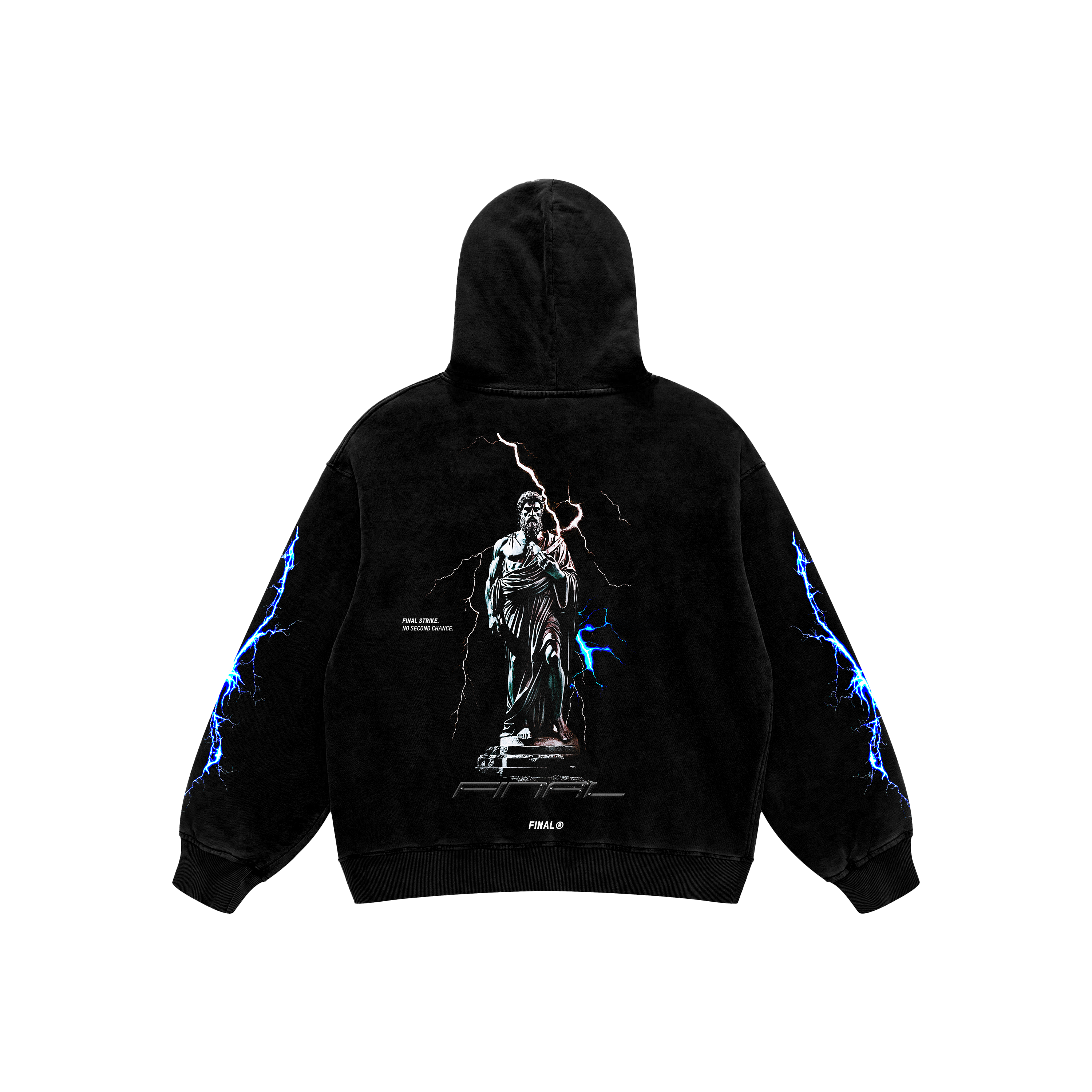 Lightning Faded Hoodie