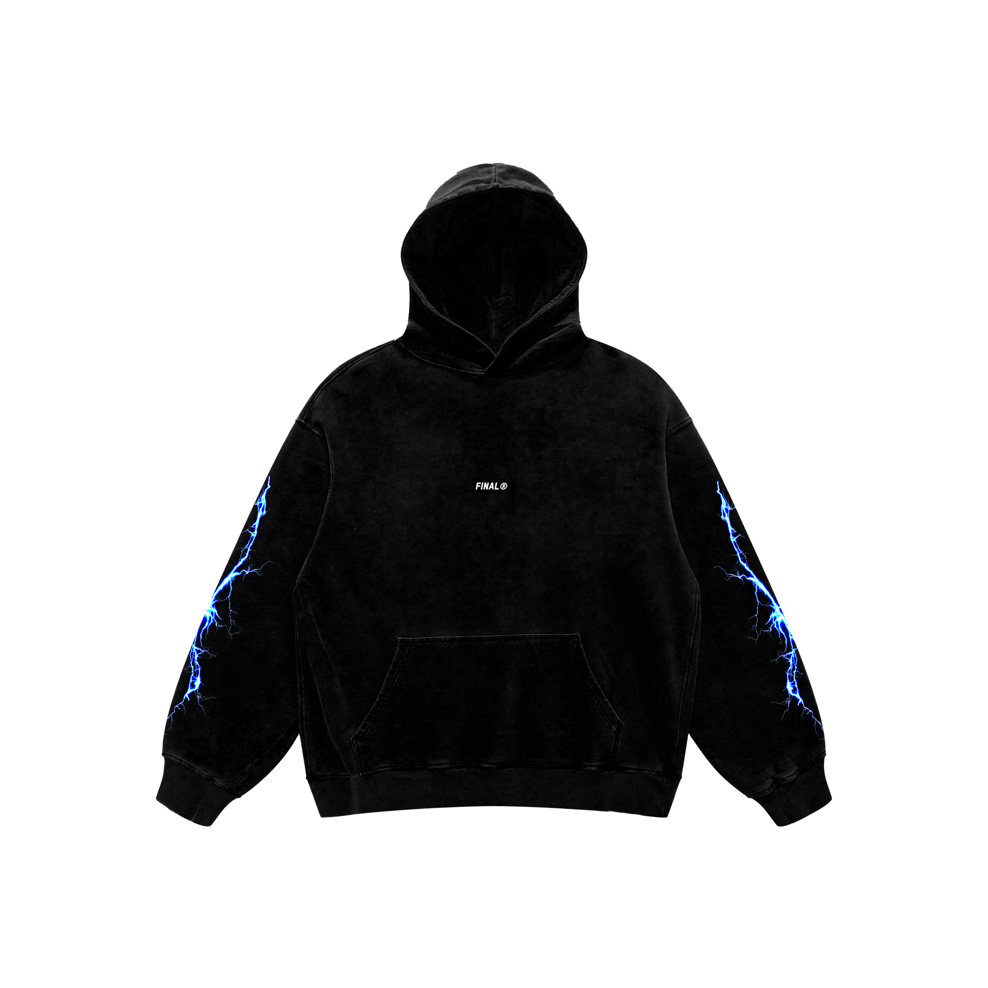 Lightning Faded Hoodie