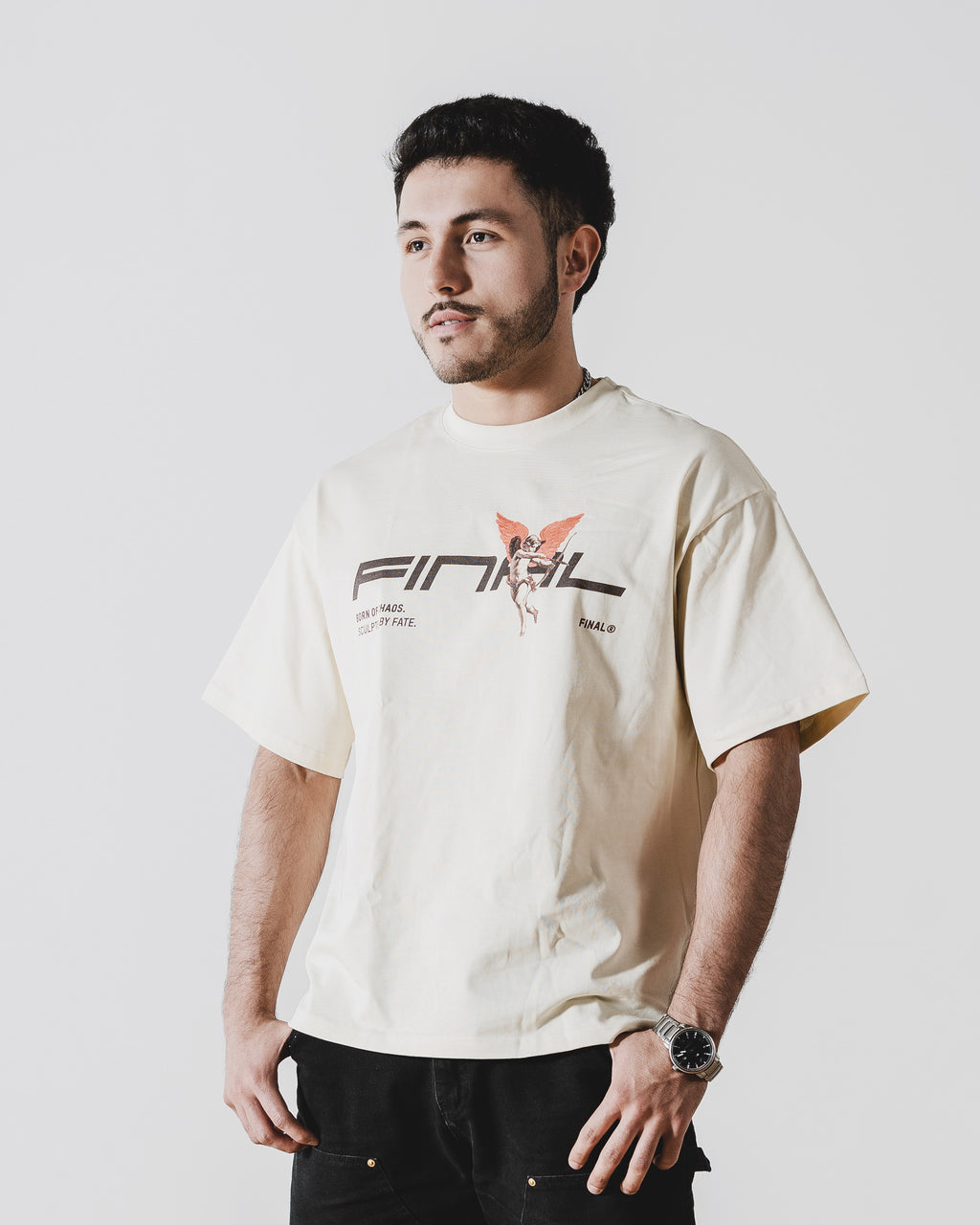 Final Angels T-Shirt Apricot