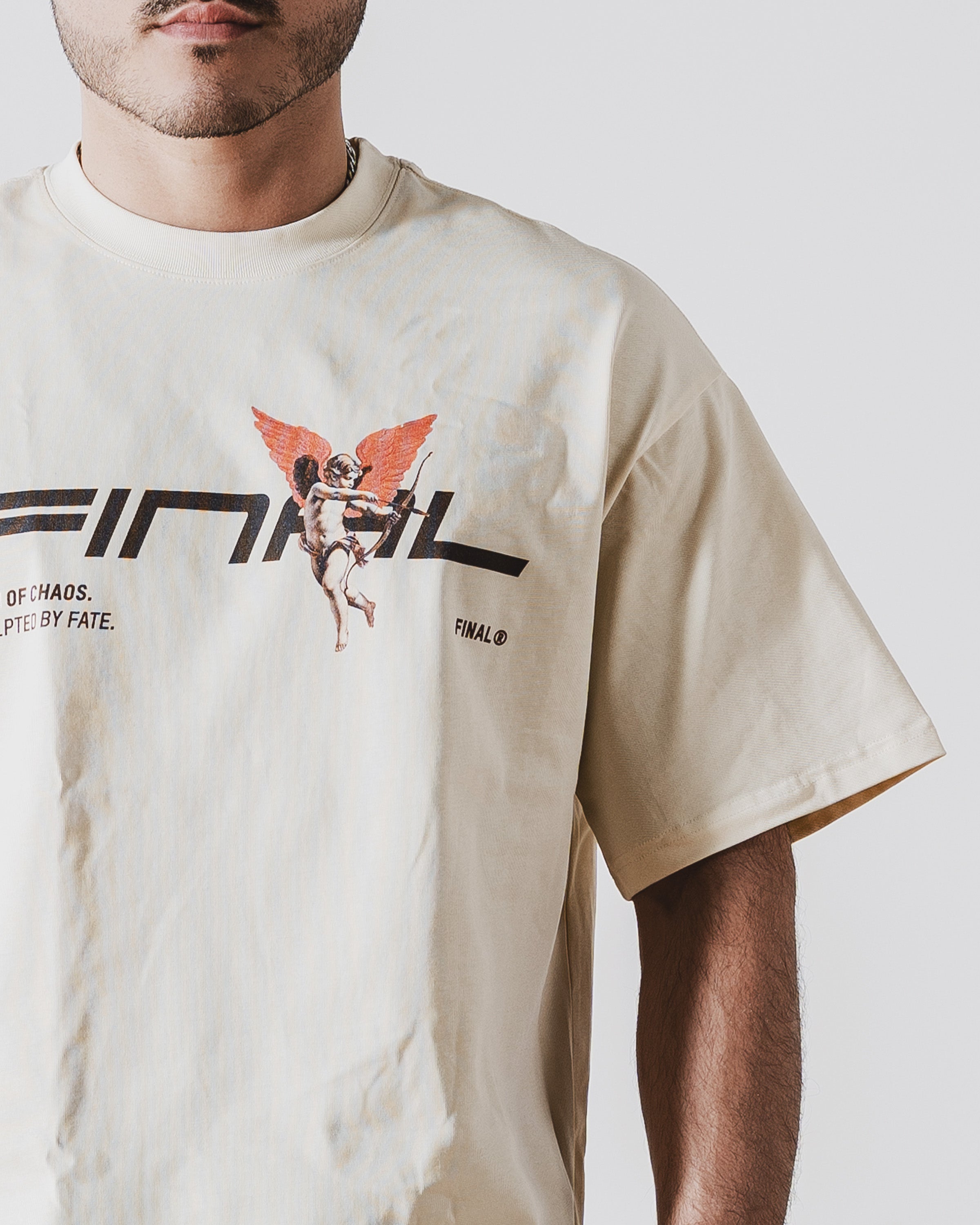 Final Angels T-Shirt Apricot