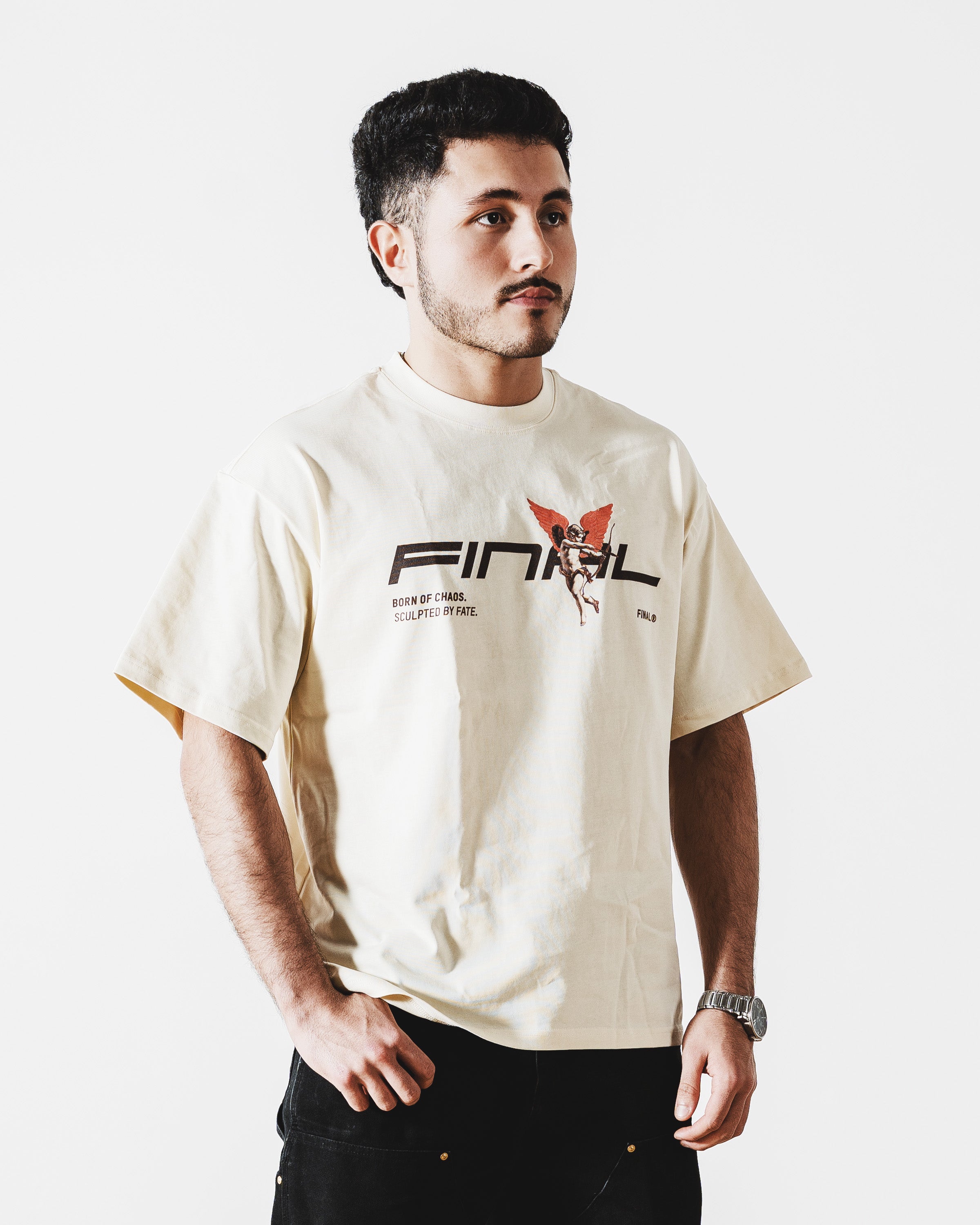 Final Angels T-Shirt Apricot