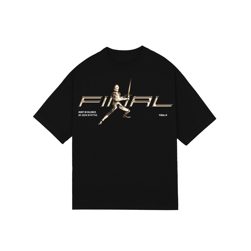 Gold Knight T-Shirt Black