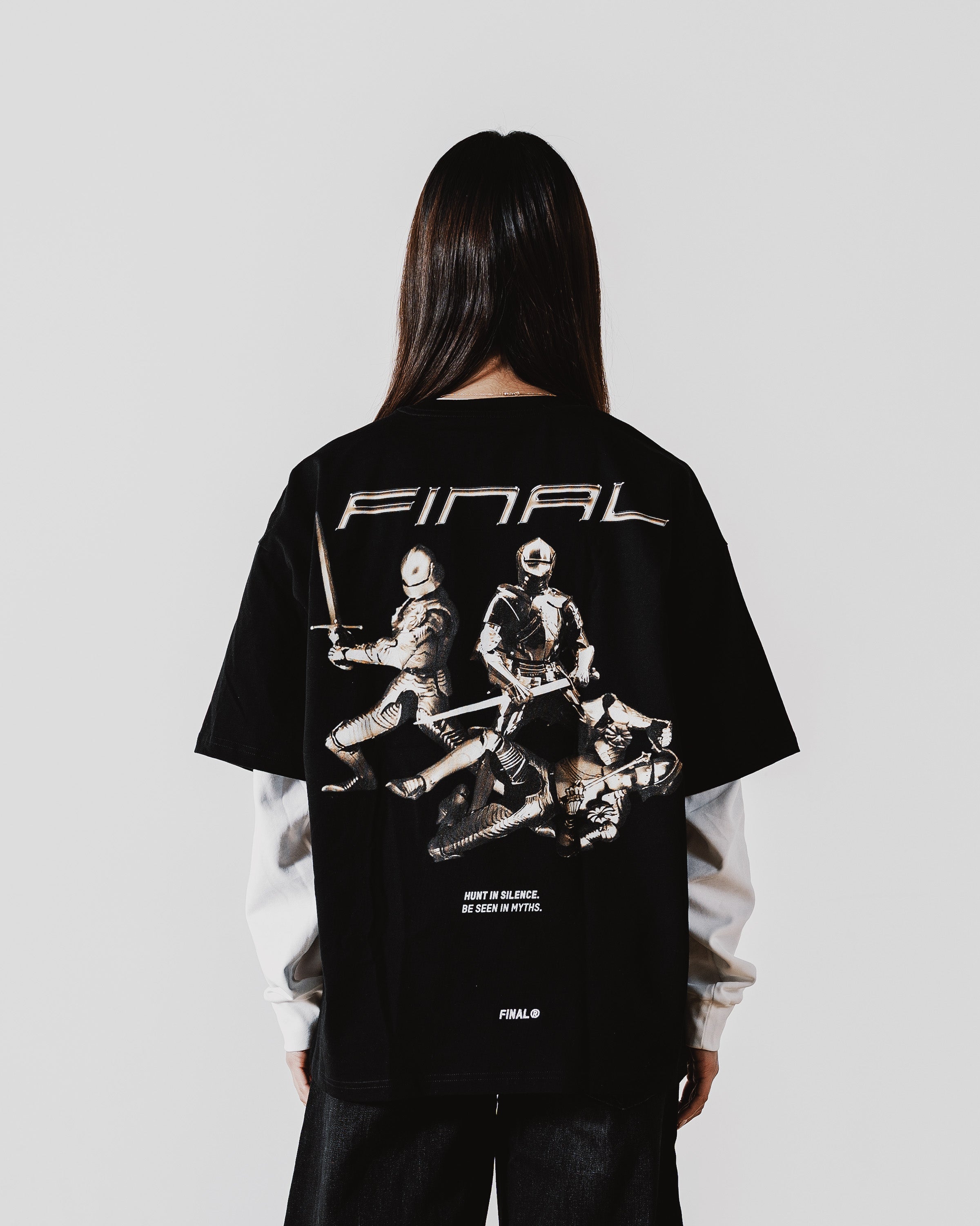 Gold Knight T-Shirt Black
