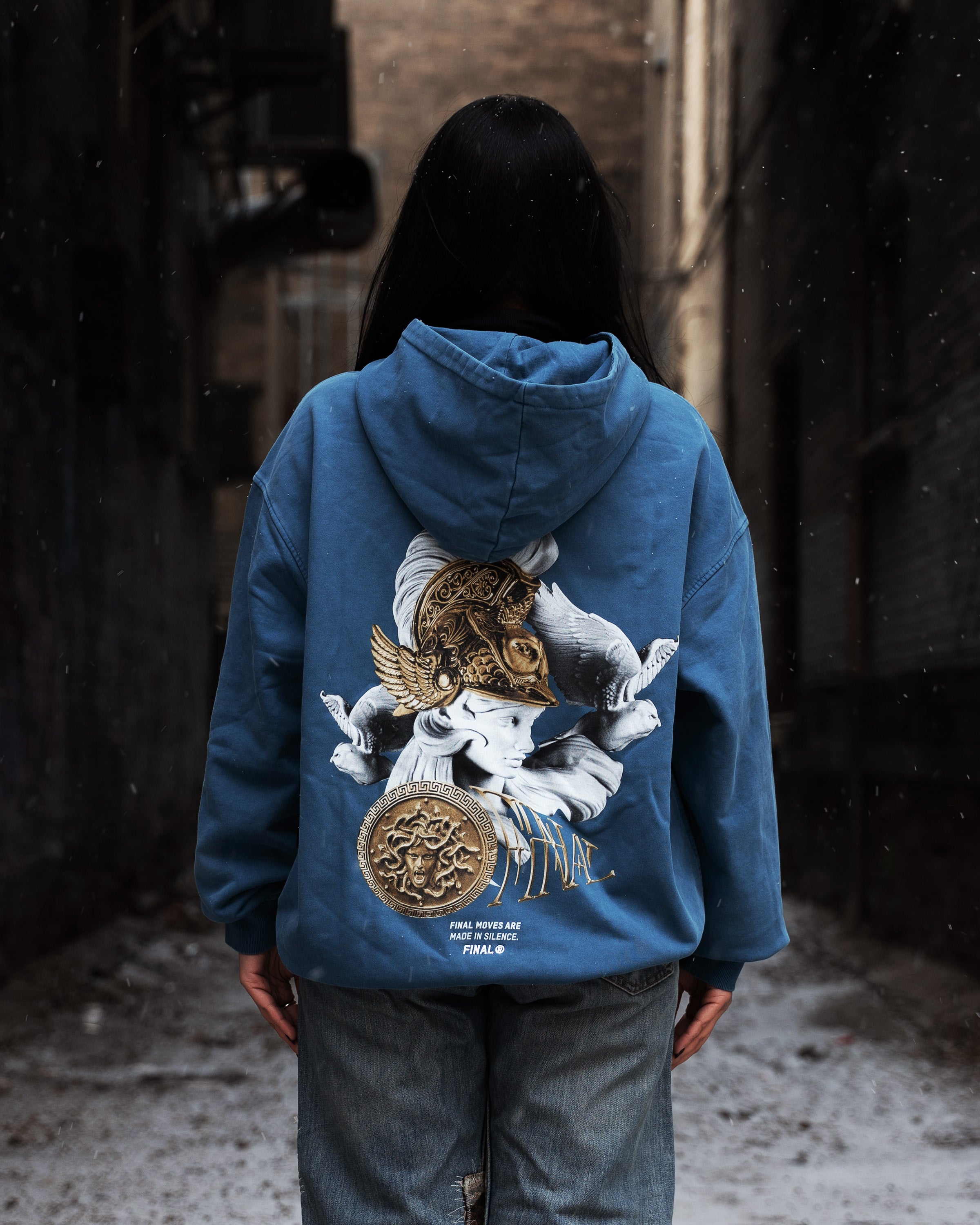 Gold Medusa Hoodie