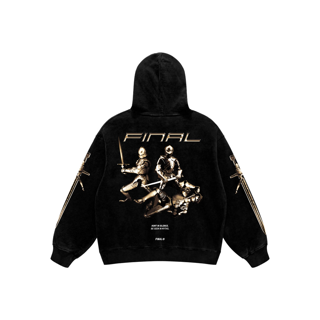 Gold Knight Faded Hoodie