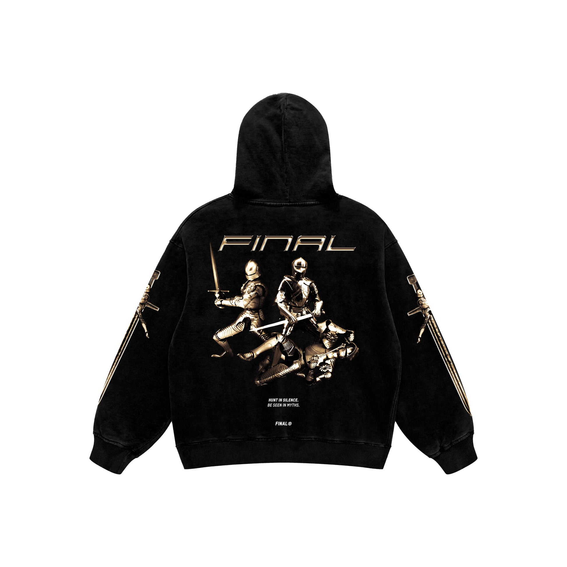 Gold Knight Faded Hoodie