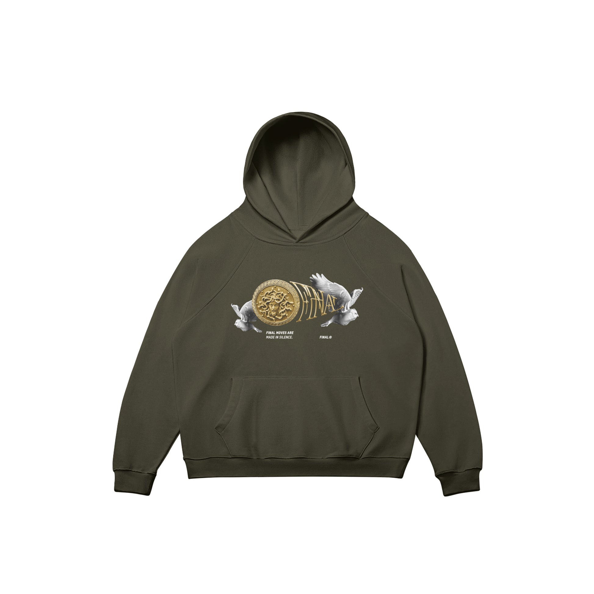 Gold Medusa Fleece Hoodie