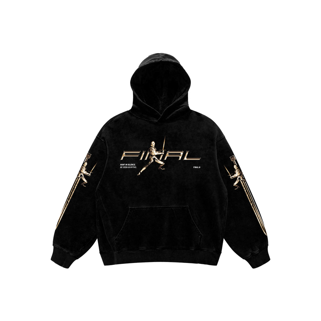 Gold Knight Faded Hoodie