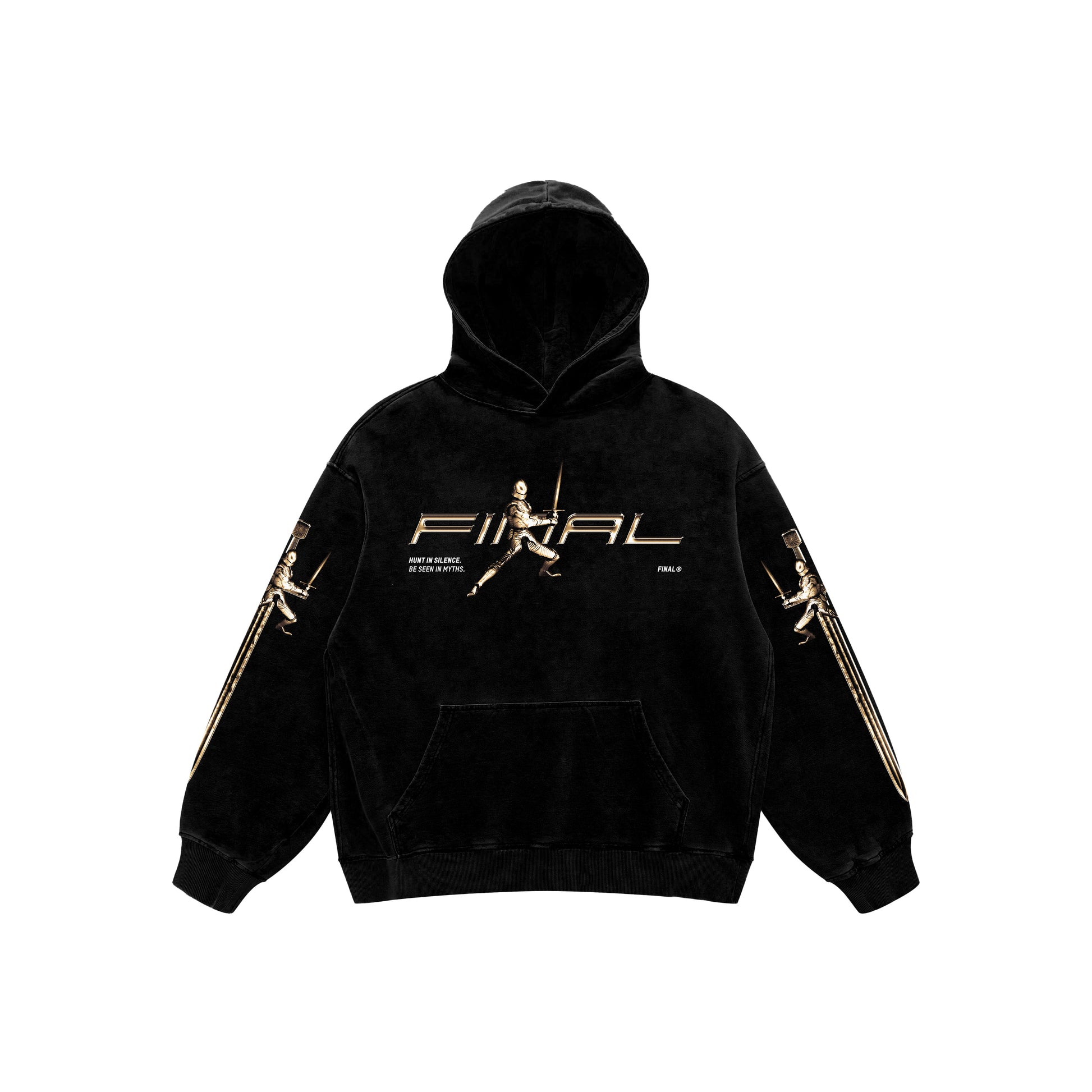 Gold Knight Faded Hoodie